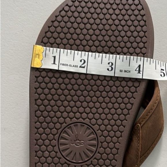 UGG Seaside Leather Flip Flop, Men’s USA 8 - Picture 12 of 12